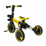 Detská trojkolka Happy bike 3v1 - žltá